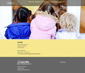 Homepage Quirl Kinderhäuser